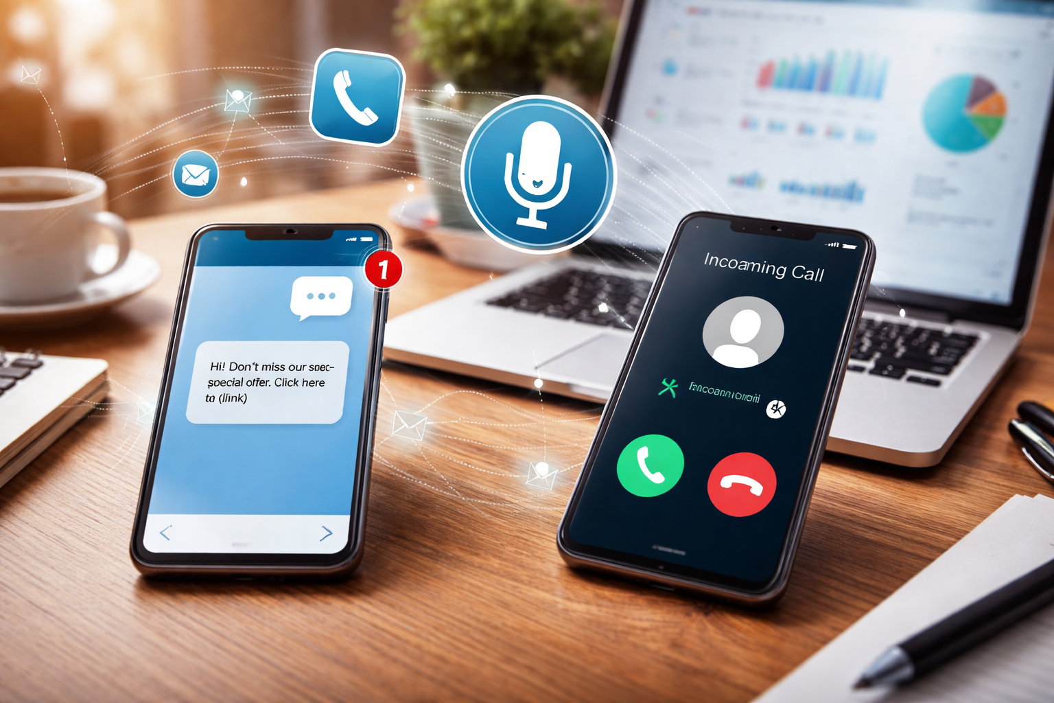 Voice and SMS Marketing Campaign Integration